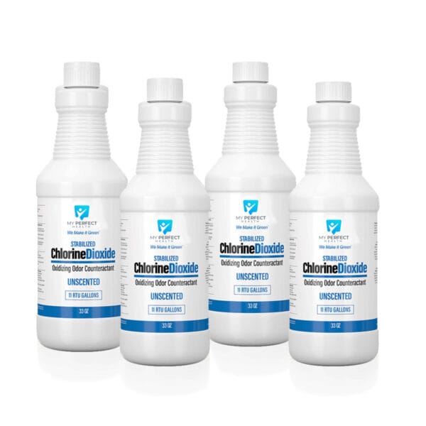 Perfect Health Stabilized Liquid Chlorine Di oxide 33oz – 4-Pack Case - Image 2