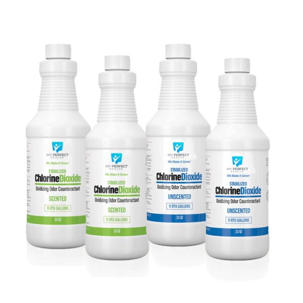 Perfect Health Stabilized Liquid Chlorine Di oxide 33oz – 4-Pack Case